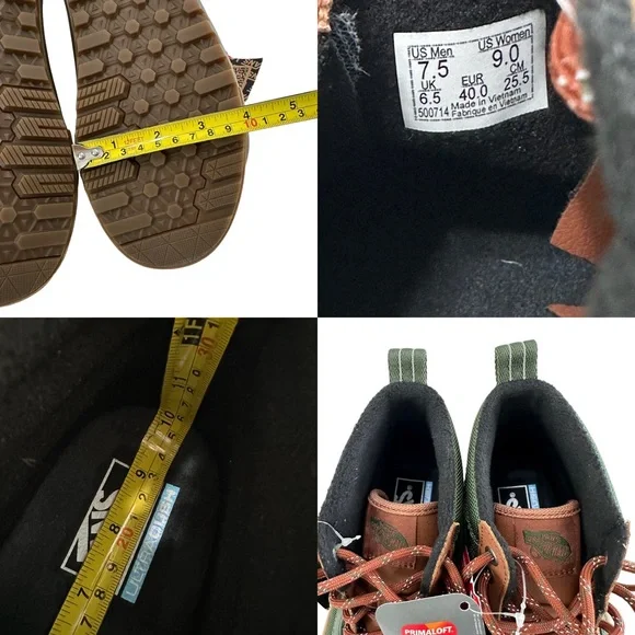 Vans SK8-HI MTE-1 Greeen/Gum Sneaker Men’s Size 7.5/ Women’s Size 9 - Picture 12 of 16